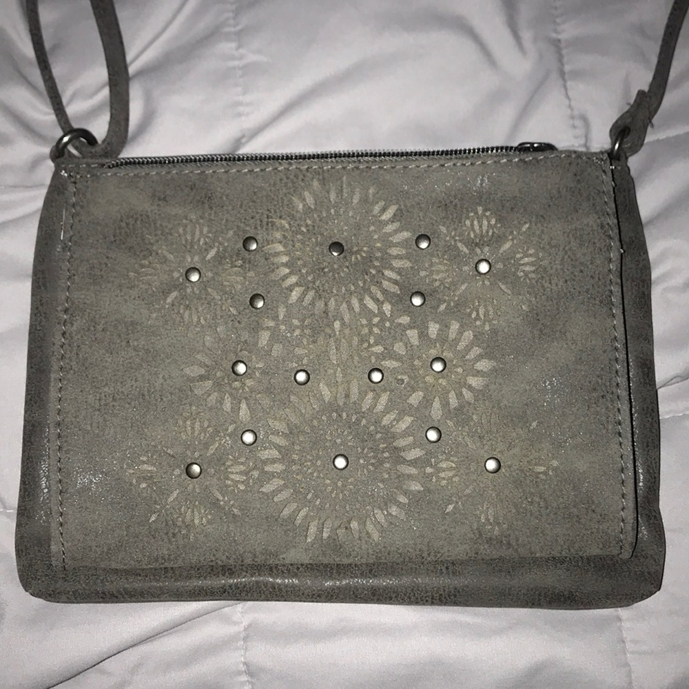 Château international crossbody bag (grey) multi